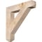 Ekena Millwork Traditional Craftsman Smooth Bracket, Douglas Fir, 5 1/2"W x 32"D x 32"H BKT06X32X32TRA04SDF - alternate 1